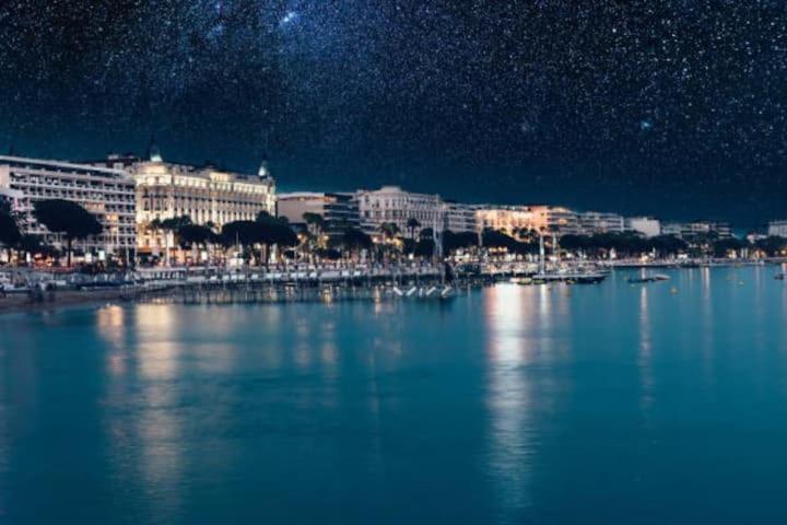 戛纳公寓离海滩2分钟/45平方米/海景/网络/空调/私人停车场 外观 照片